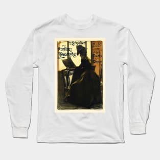 EXPOSITION DES PEINTRES LITHOGRAPHES 1898 Maitres De L' Affiche Collection Vintage Poster Long Sleeve T-Shirt